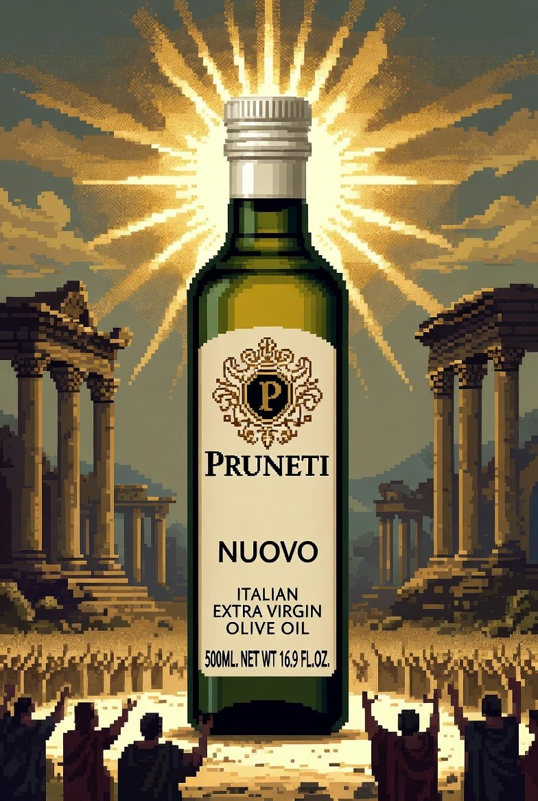 Pruneti NUOVO Extra Virgin Olive Oil 500ml — Frantoio cultivar, Tuscany