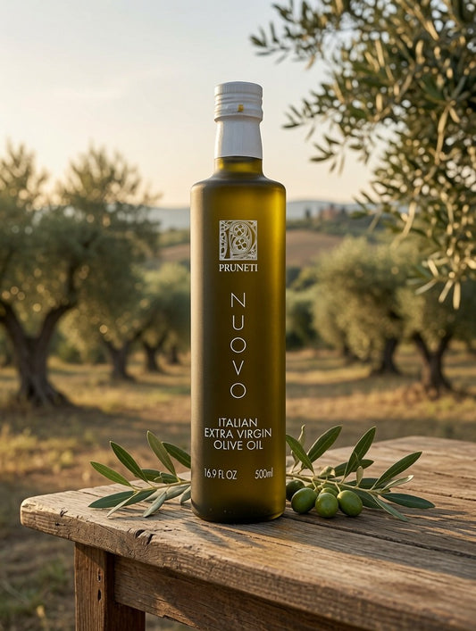 Pruneti NUOVO Extra Virgin Olive Oil 500ml — Frantoio cultivar, Tuscany