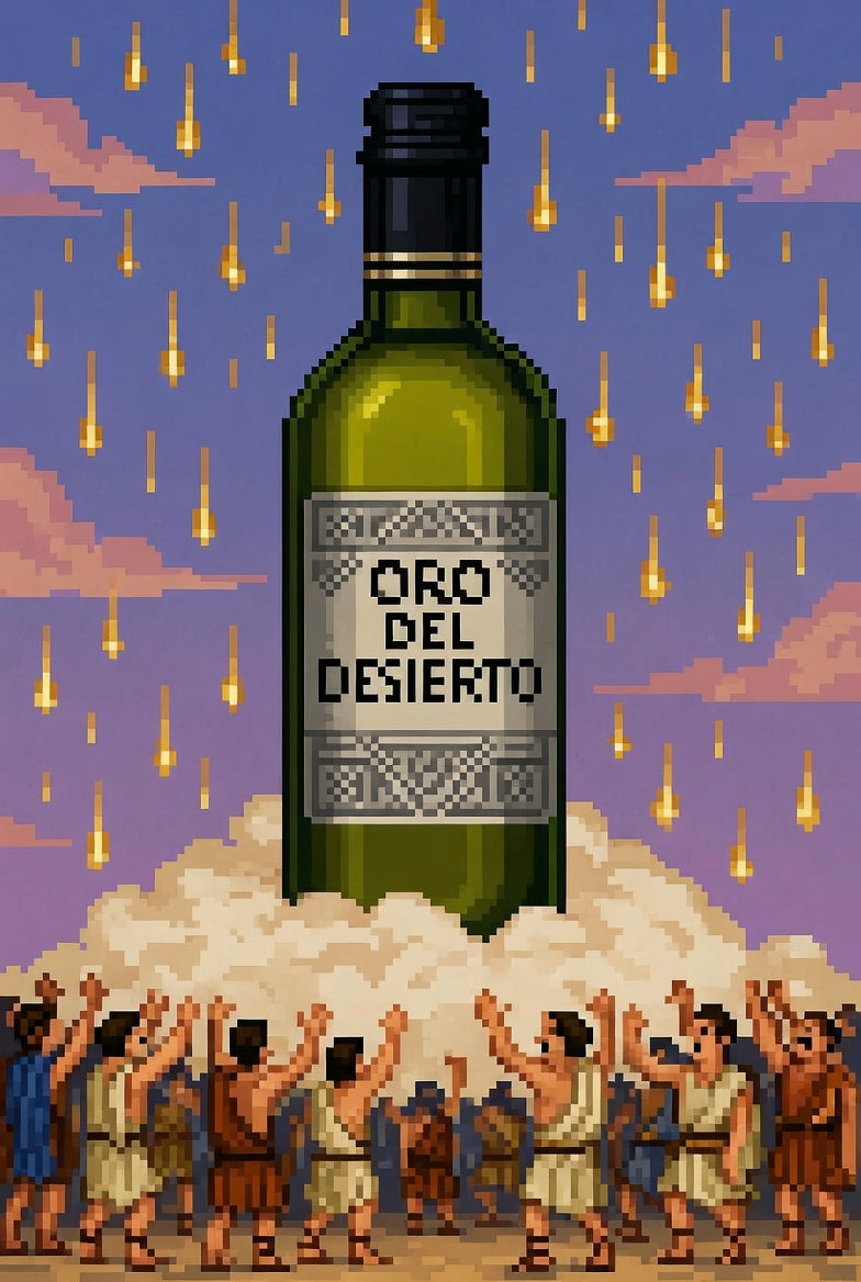 Oro del Desierto Organic Extra Virgin Olive Oil — 500ml (Cold Extracted, Picual/Hojiblanca/Arbequina)